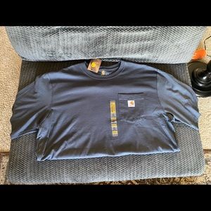 Carhartt shirt Grey pocket shirt Size:XLT NWT